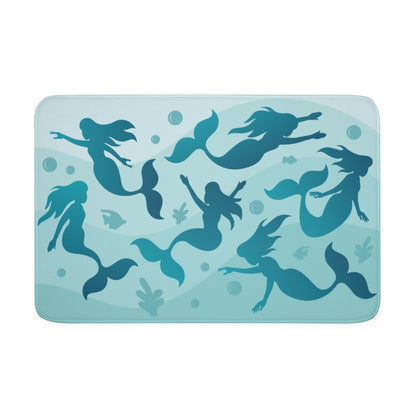Mermaids - Memory Foam Bath Mat