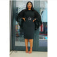 Black Elegant Party Dress Women 2019 Black Office Fashion Chiffon Flare Long Sleeve Sexy Bodycon Belt Ladies Autumn Midi Dresses