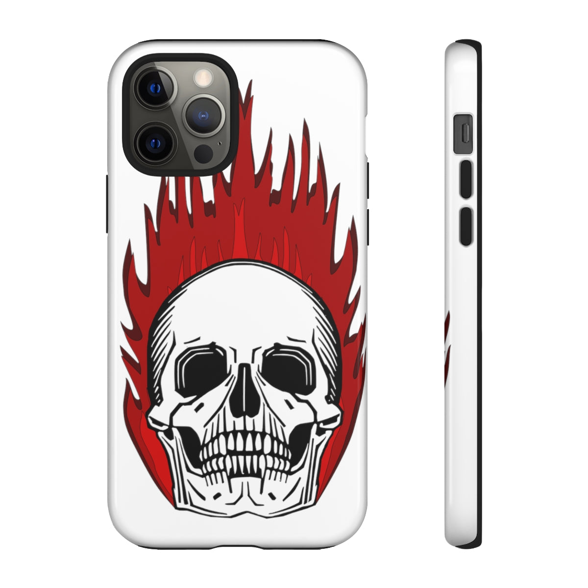 Tough Cases-Flaming Skull