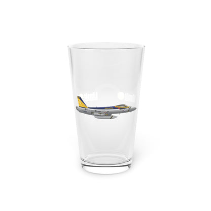F-18 - Pint Glass, 16oz