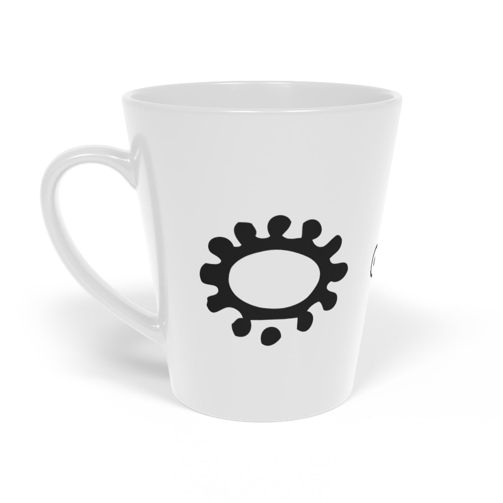 Ancient Symbols - Latte Mug, 12oz