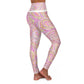 'The Pink Print' - Yoga Pants