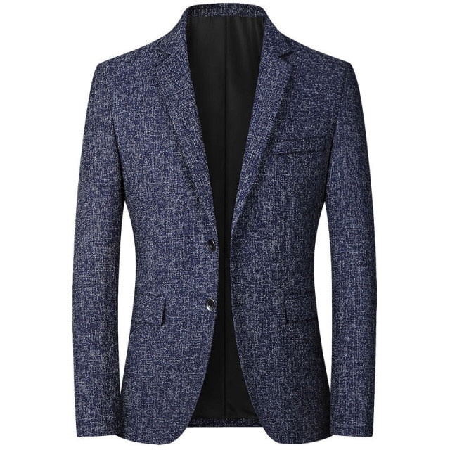 New Blazers Men's Jacket Fashion Slim Casual